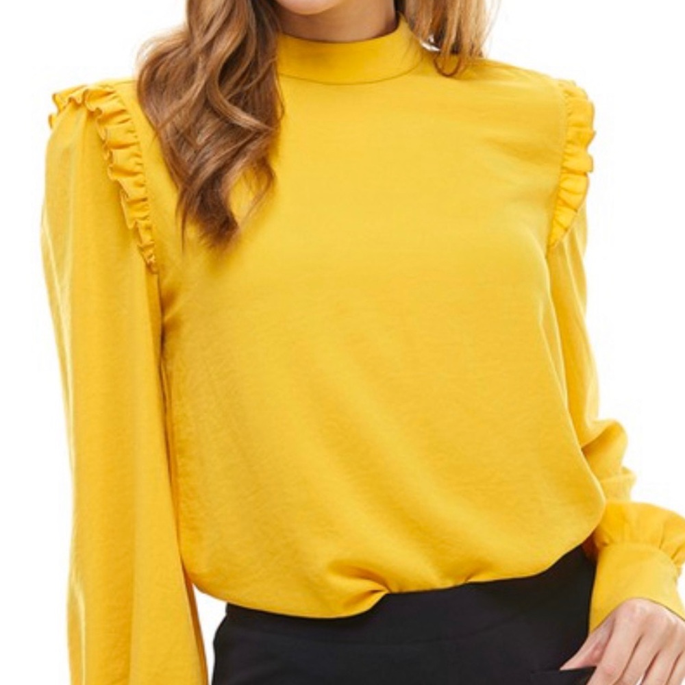 TCEC Buttercup Yellow blouse
